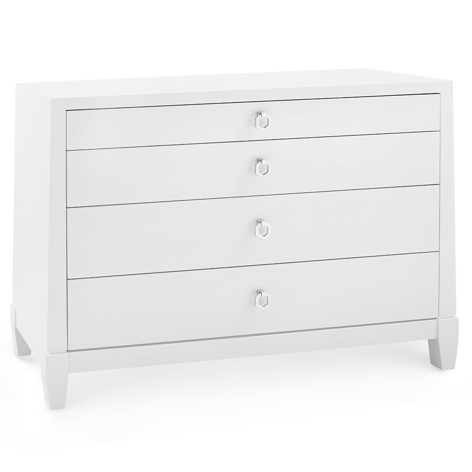 Villa and House Madison Large 4-Drawer Nightstand