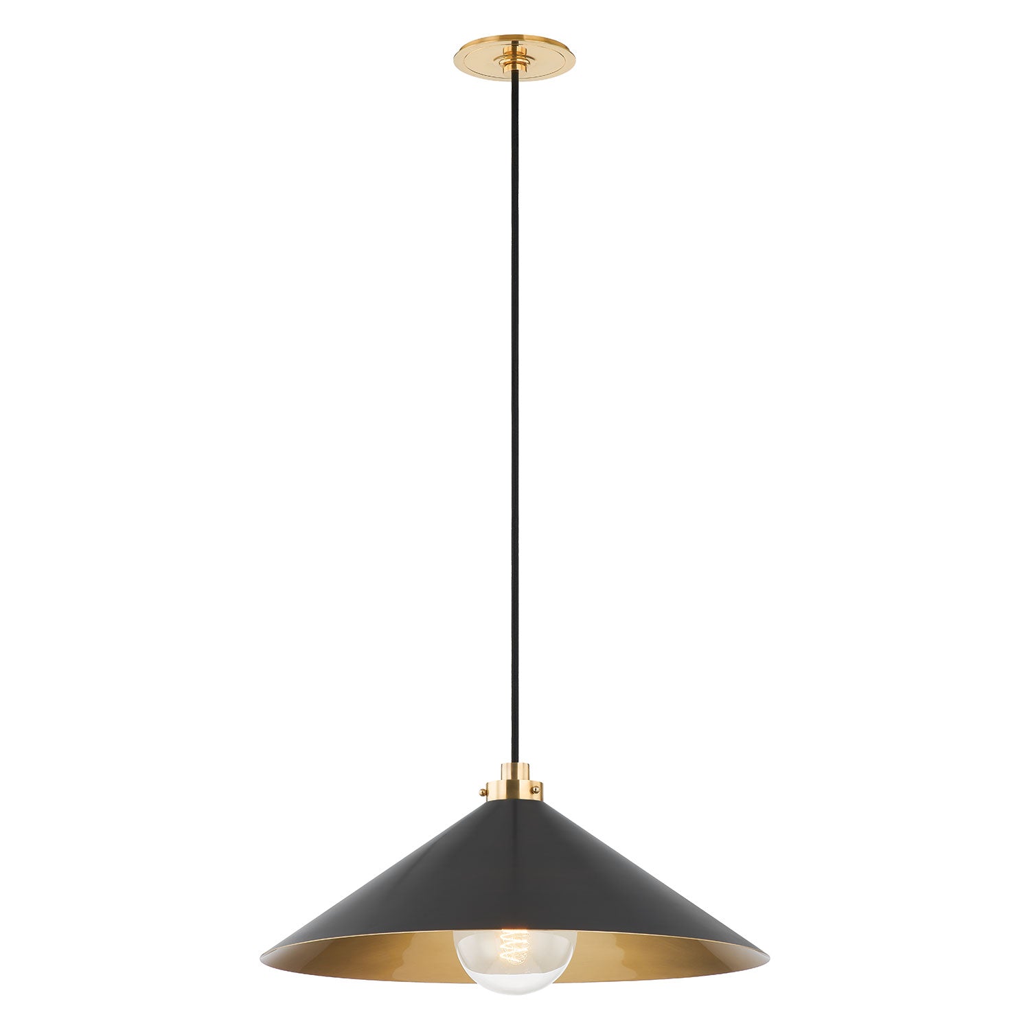 Mark D Sikes x Hudson Valley Lighting Clivedon Pendant