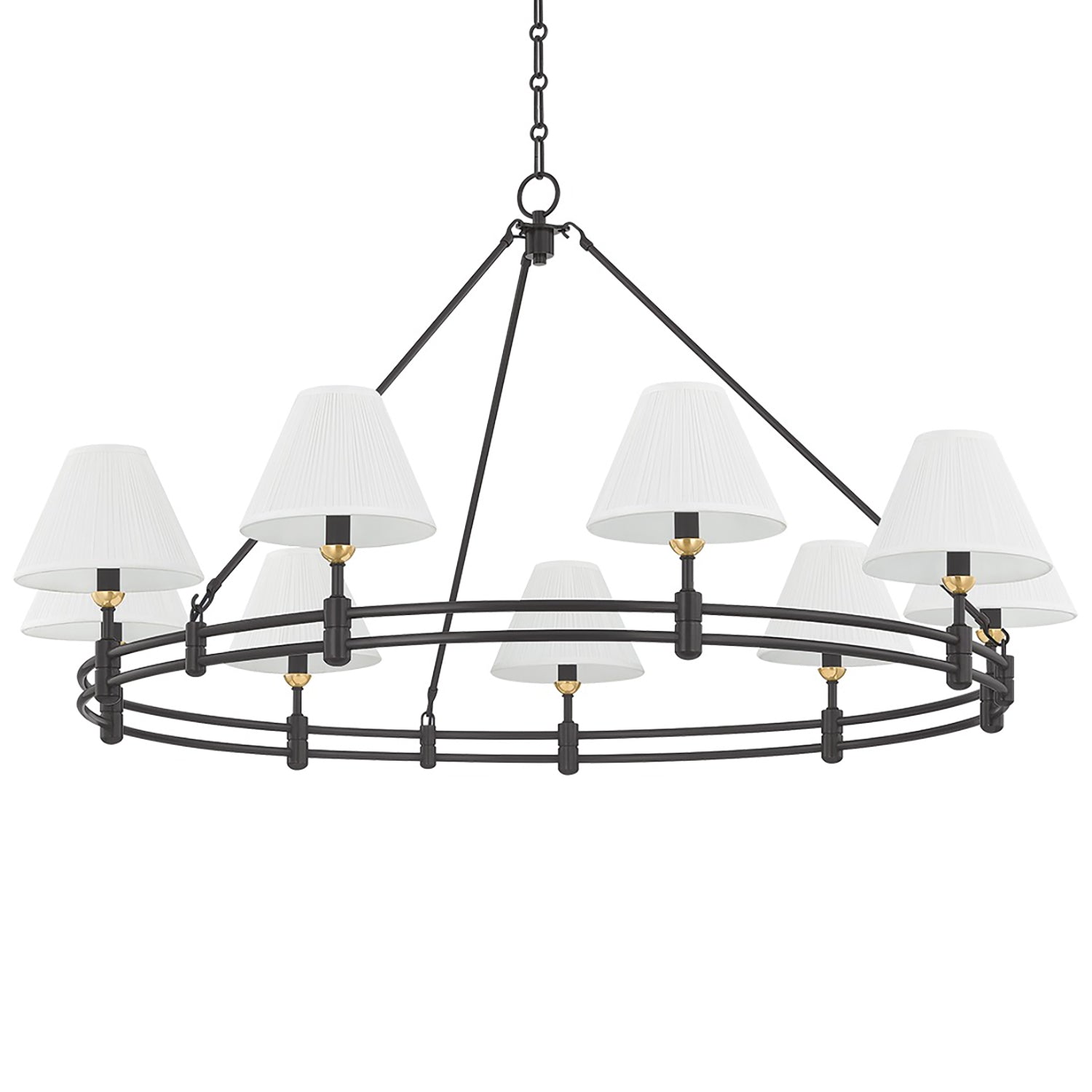Mark D Sikes x Hudson Valley Lighting Howard Chandelier