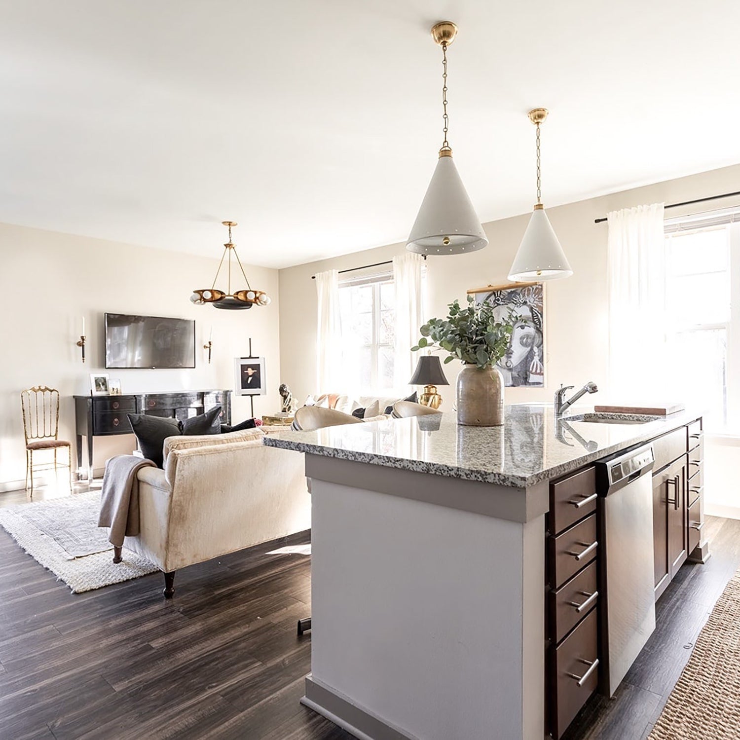 Mark D Sikes x Hudson Valley Lighting Plaster No 1 Pendant