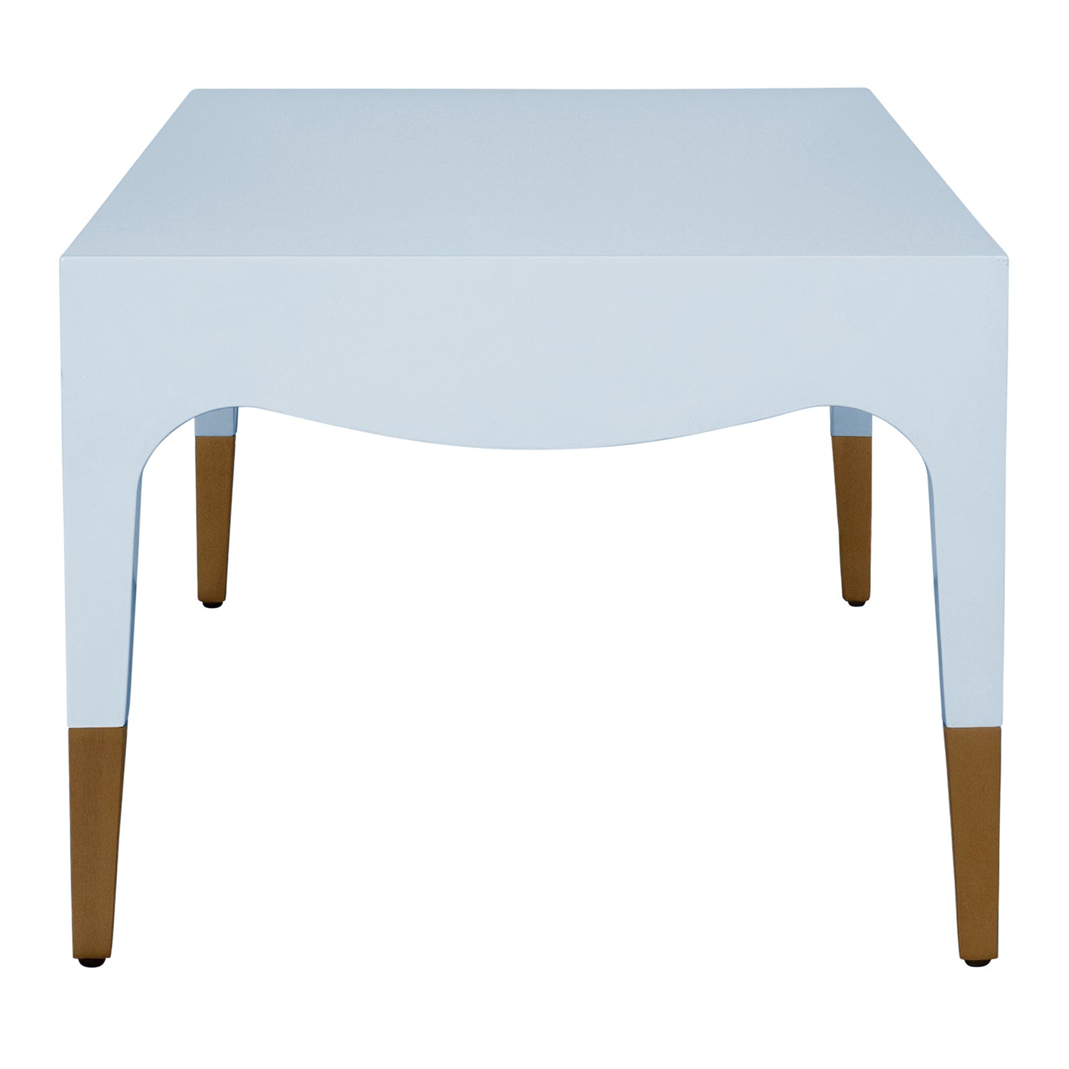 Worlds Away Medina Light Blue Coffee Table