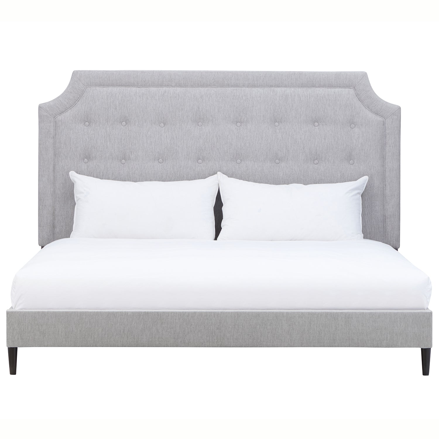 Zest Scooped Welt Upholstered Bed