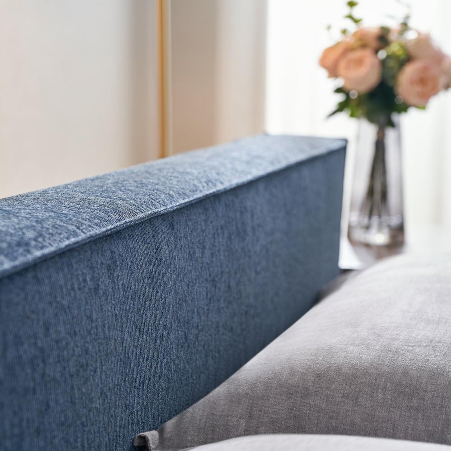 Zest Wide Upholsted Bed