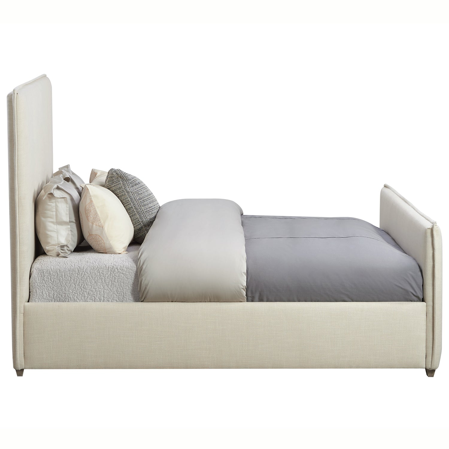 Zest Flanged Upholsted Bed