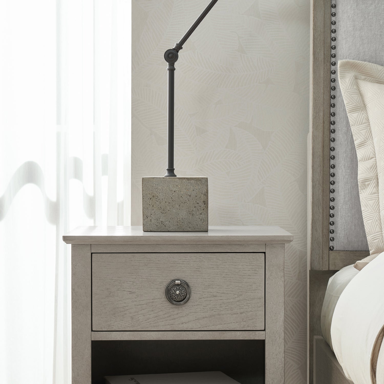 Zest Nailhead Upholstered Bed