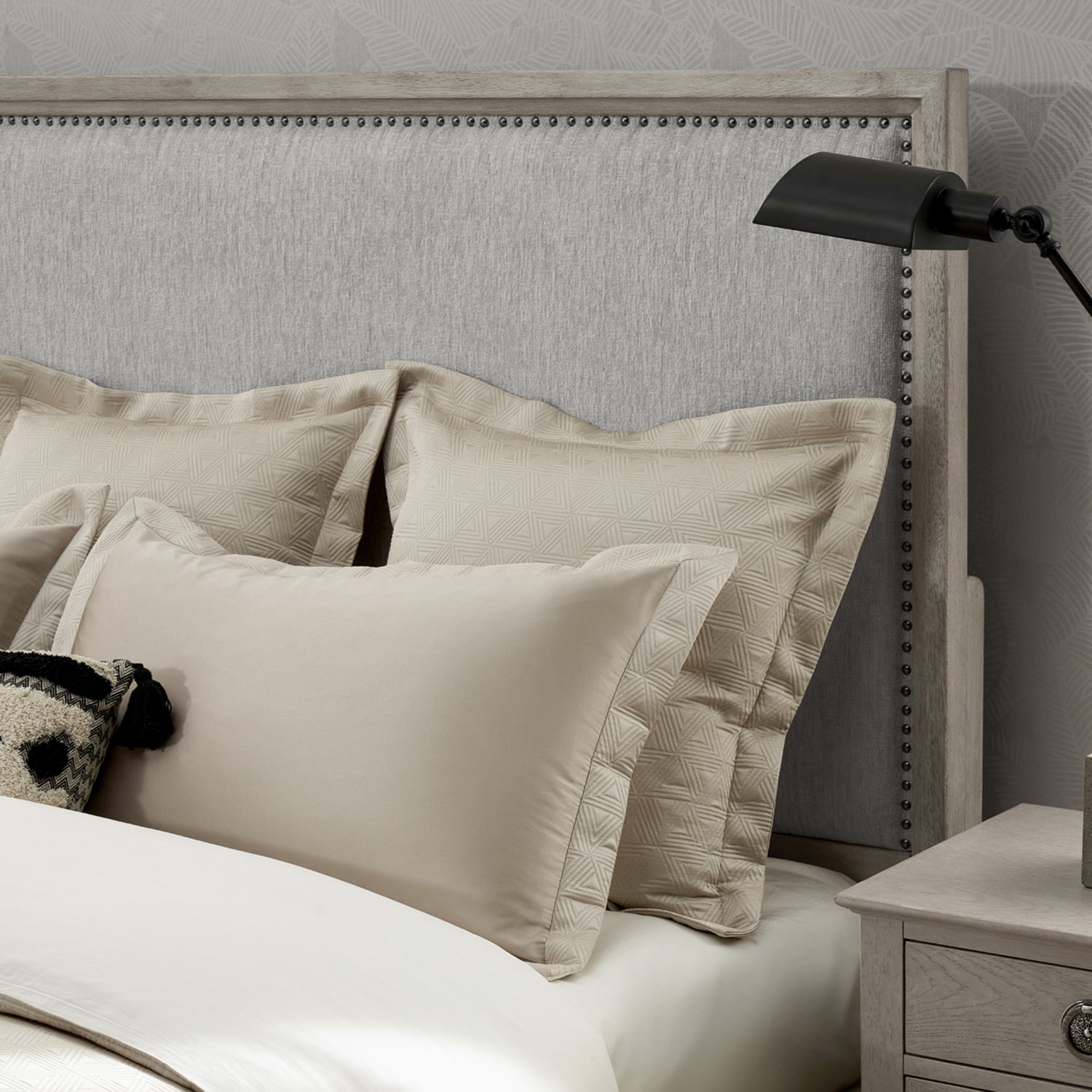 Zest Nailhead Upholstered Bed