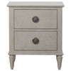 Zest Solid Wood Traditional 2 Drawer Nightstand