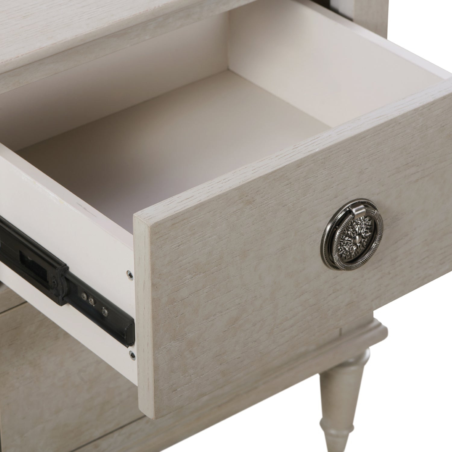 Zest Solid Wood Traditional 2 Drawer Nightstand Set of 2