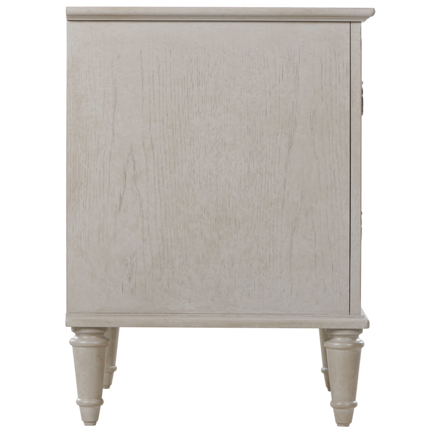 Zest Solid Wood Traditional 2 Drawer Nightstand Set of 2