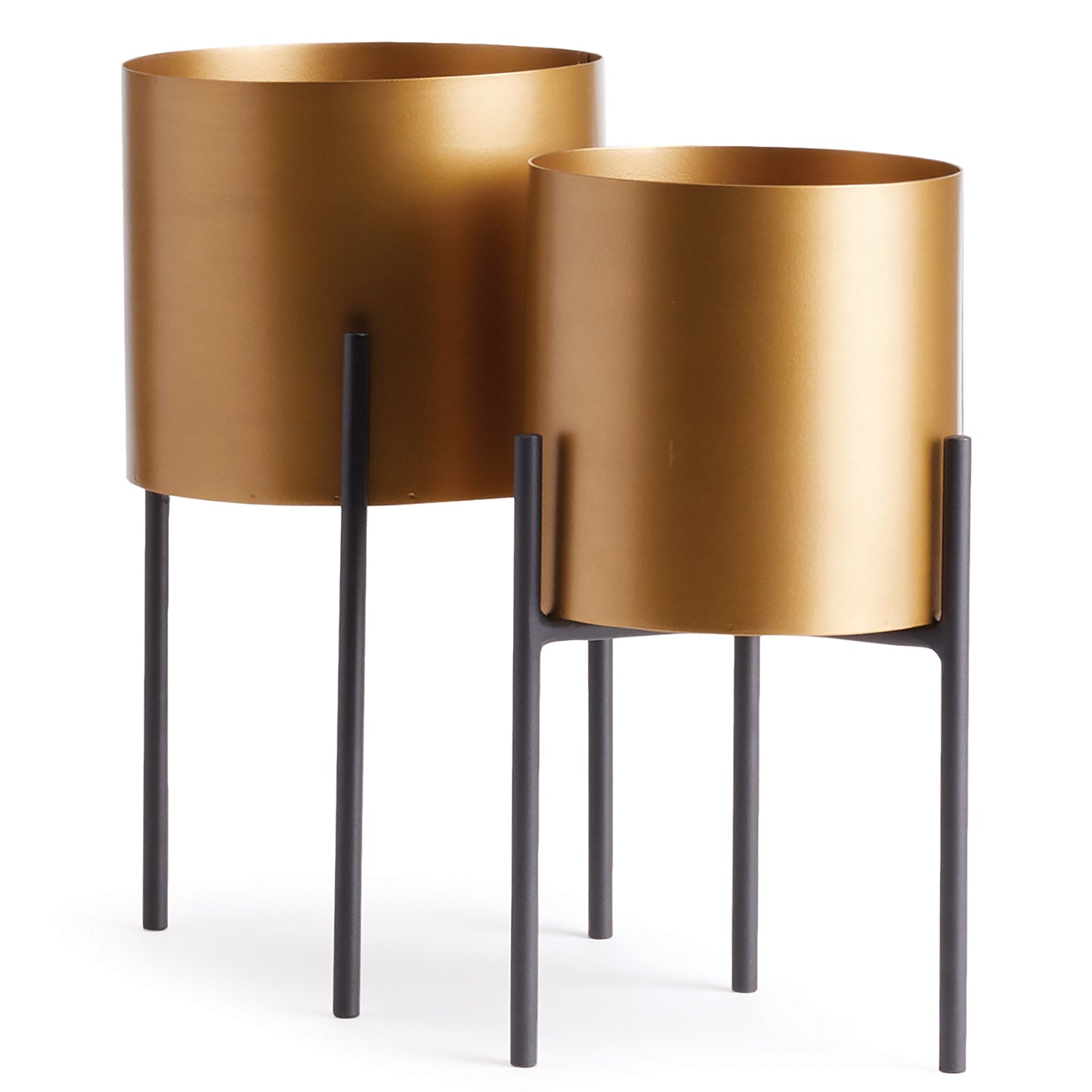 Clara Cachepots On Stand Set of 2