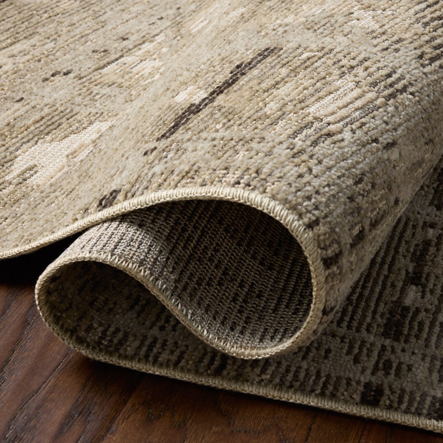 Loloi Milena Sage/Ivory Power Loomed Rug