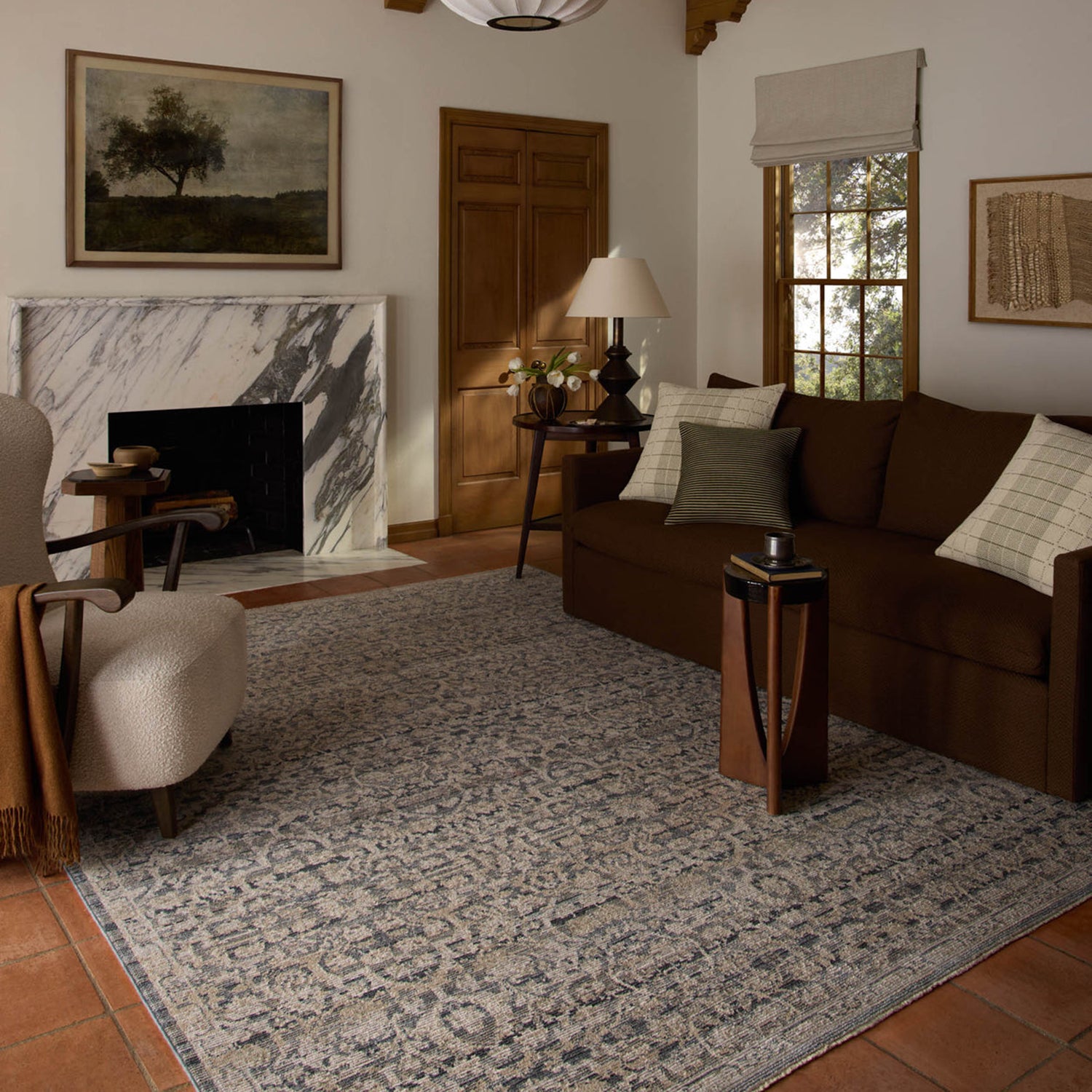 Loloi Milena Denim/Natural Power Loomed Rug