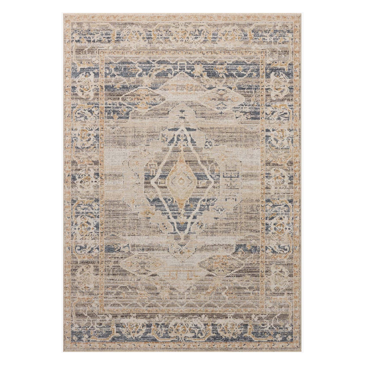 Loloi Milena Natural/Ivory Power Loomed Rug