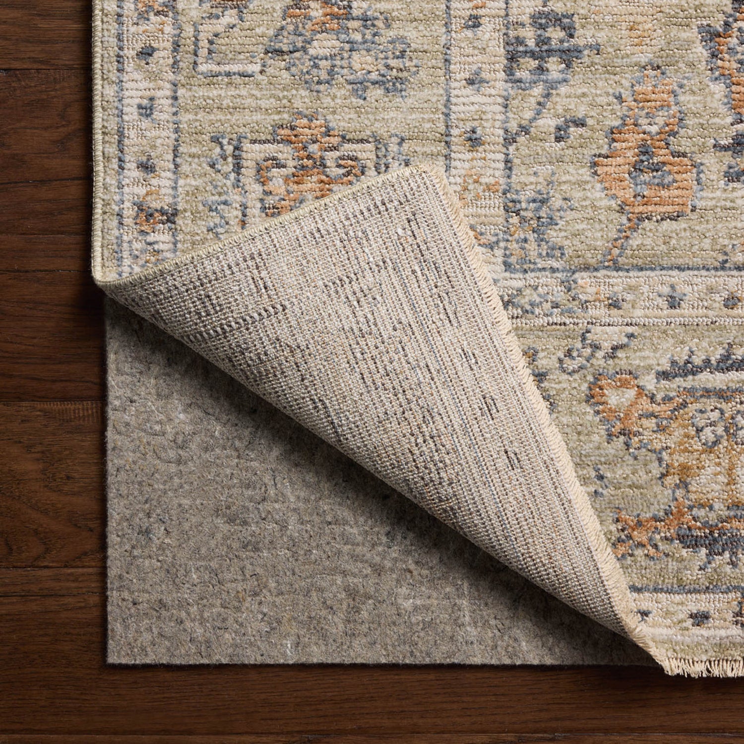 Loloi Milena Sage/Multi Power Loomed Rug