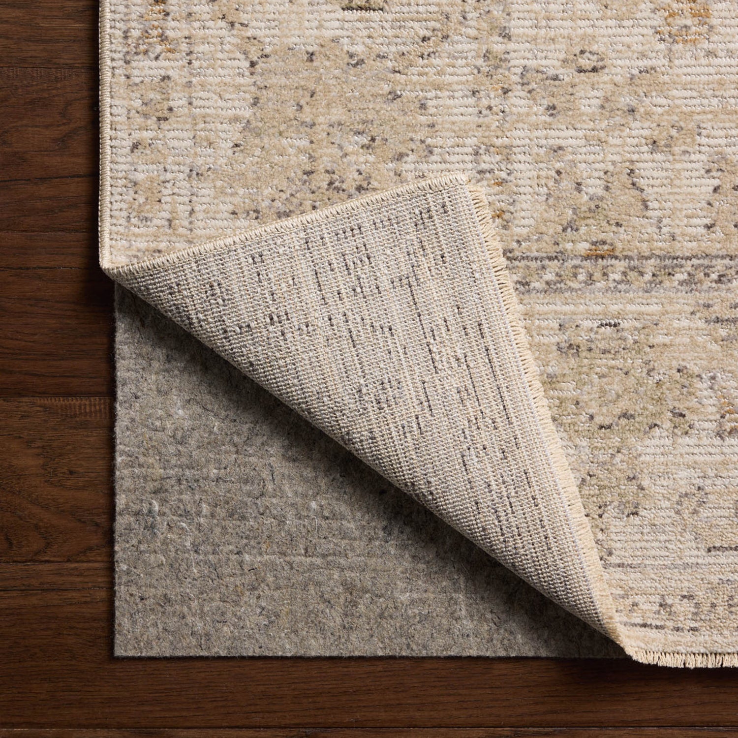 Loloi Milena Ivory/Sand Power Loomed Rug