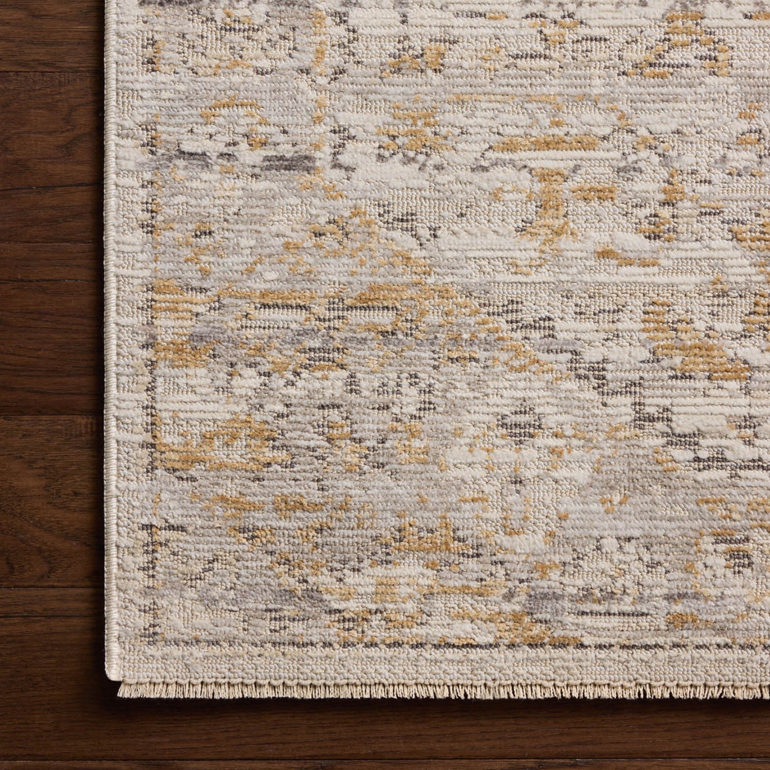 Loloi Milena Ivory/Ochre Power Loomed Rug