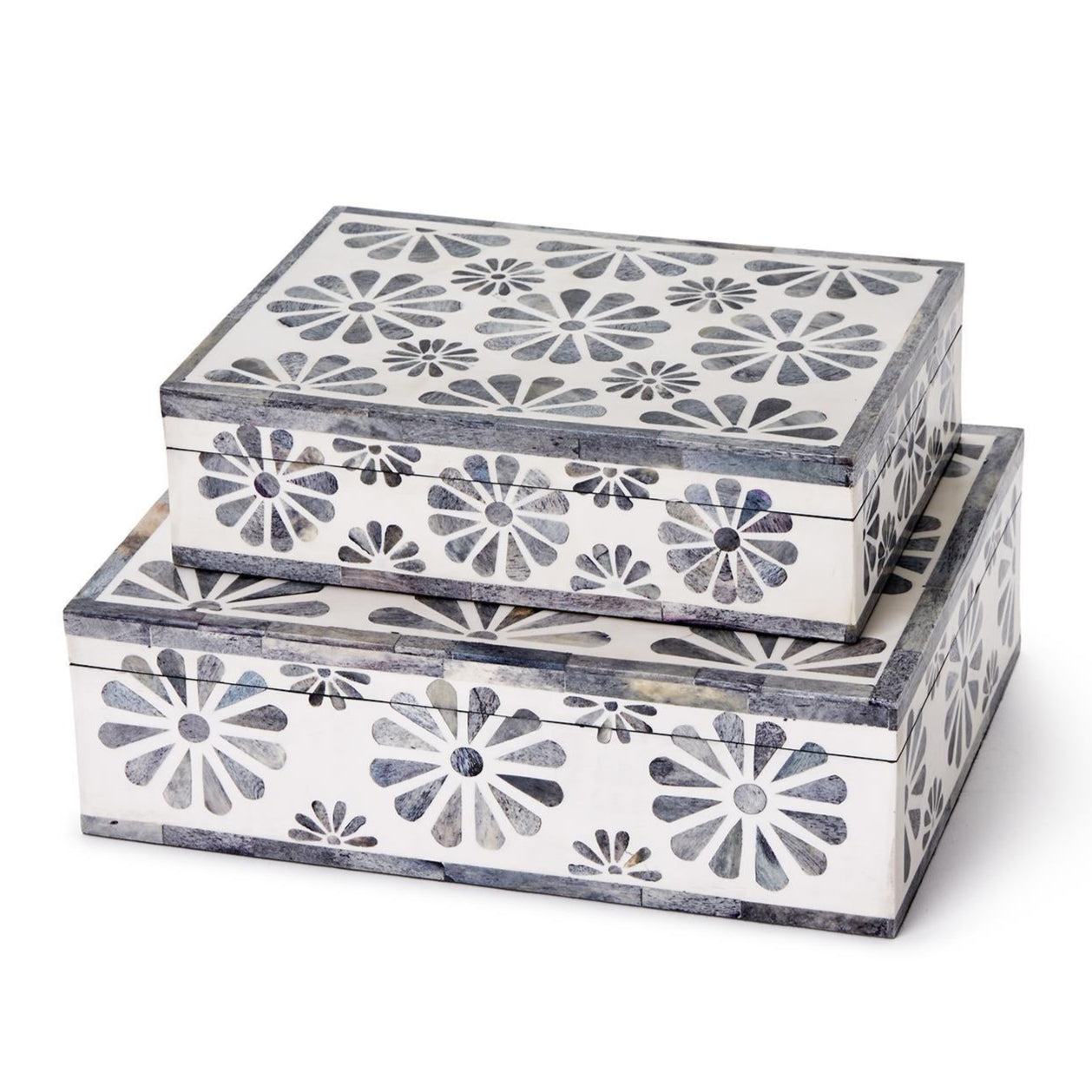 Flora Covered Box Set of 2