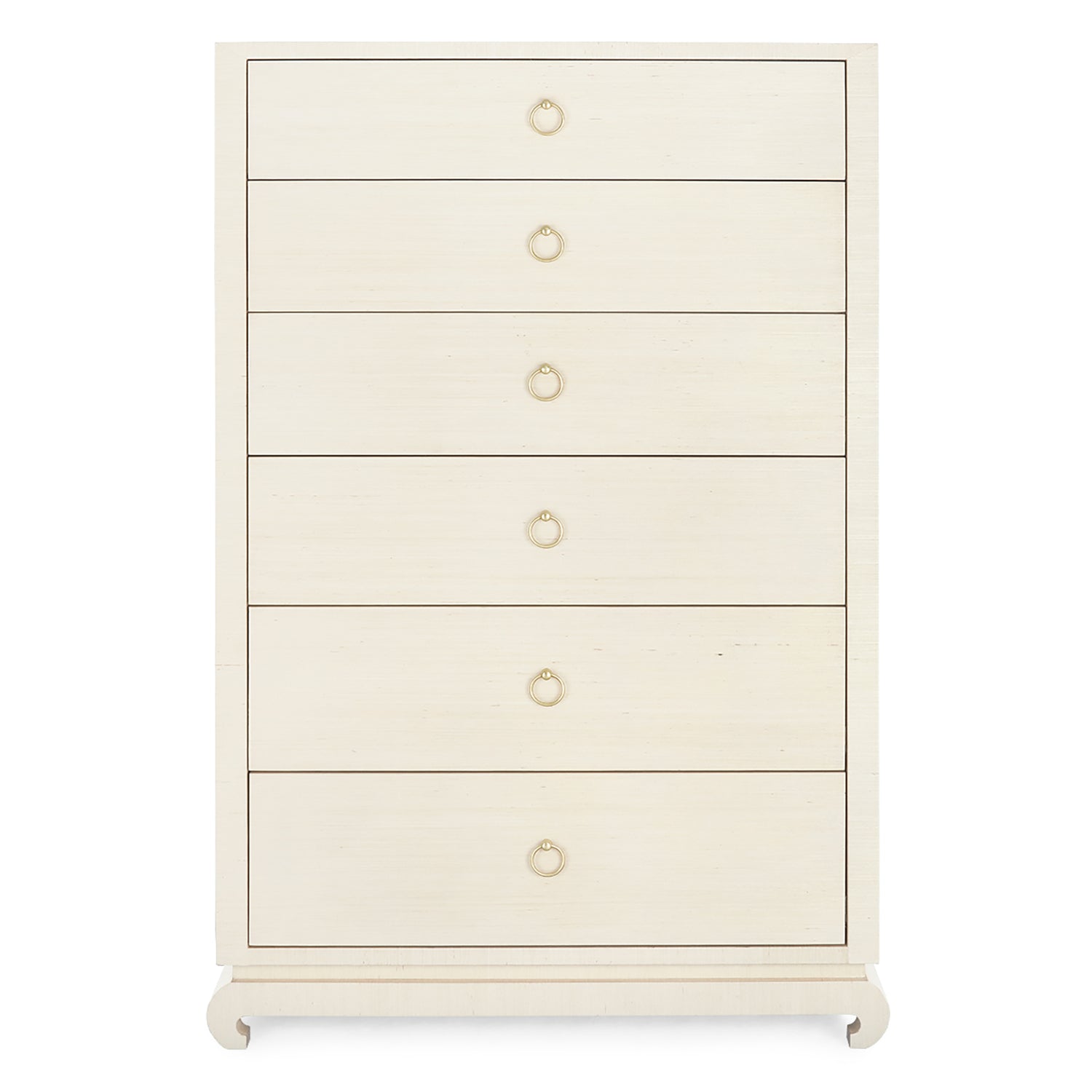 Villa and House Ming Tall 6 Drawer Chest