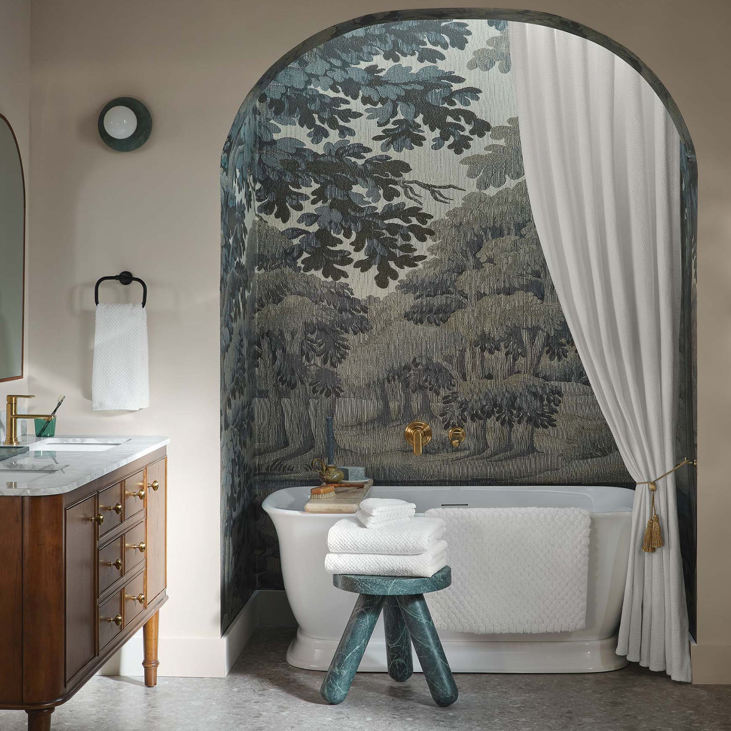 Peacock Alley Montauk Matelassé Shower Curtain