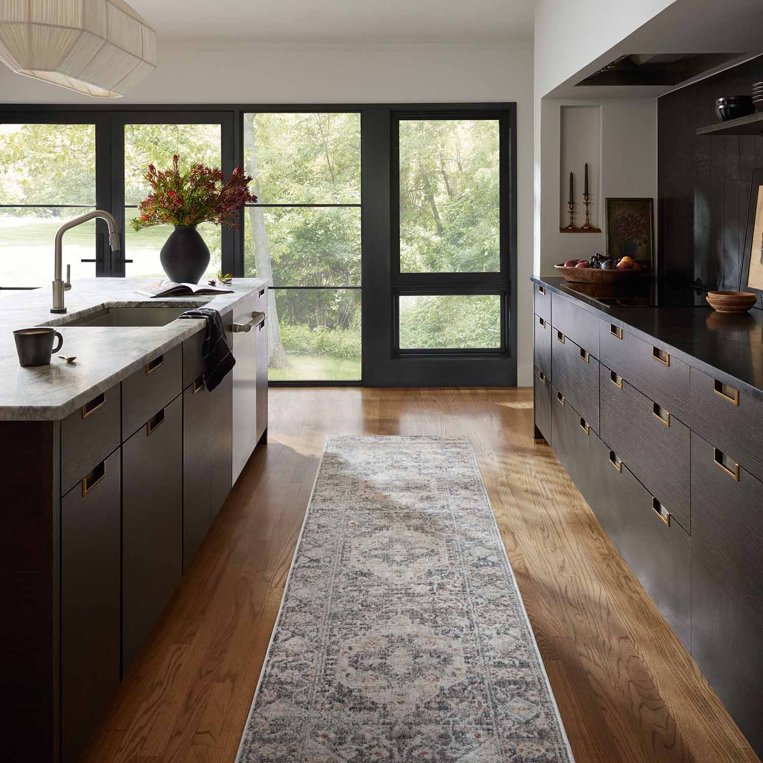 Loloi Monroe Charcoal/Multi Power Loomed Rug