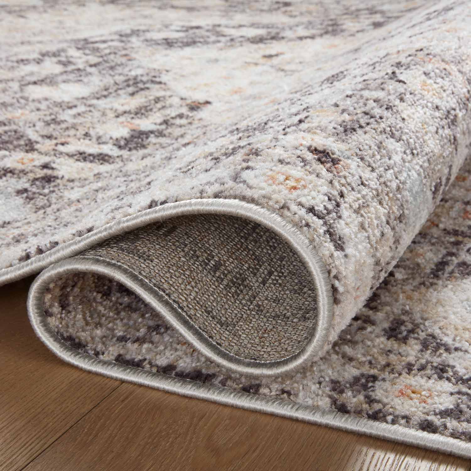 Loloi Monroe Charcoal/Multi Power Loomed Rug