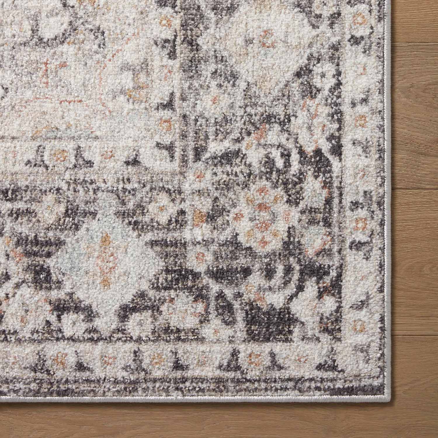 Loloi Monroe Charcoal/Multi Power Loomed Rug