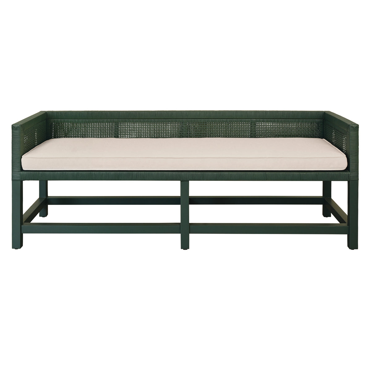 Worlds Away Monterey Hunter Green Bench