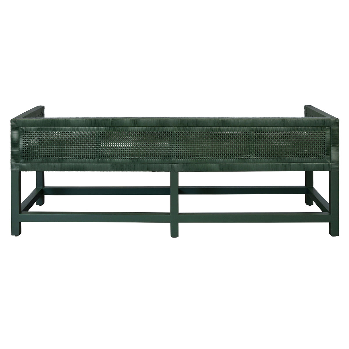 Worlds Away Monterey Hunter Green Bench
