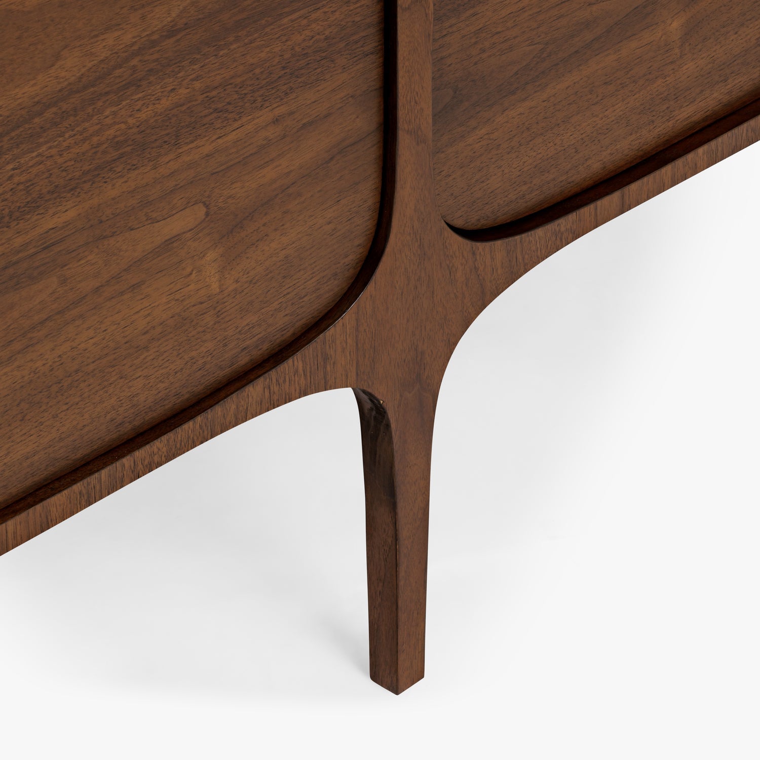 Co. House Designs Fontaine Walnut and Travertine Buffet