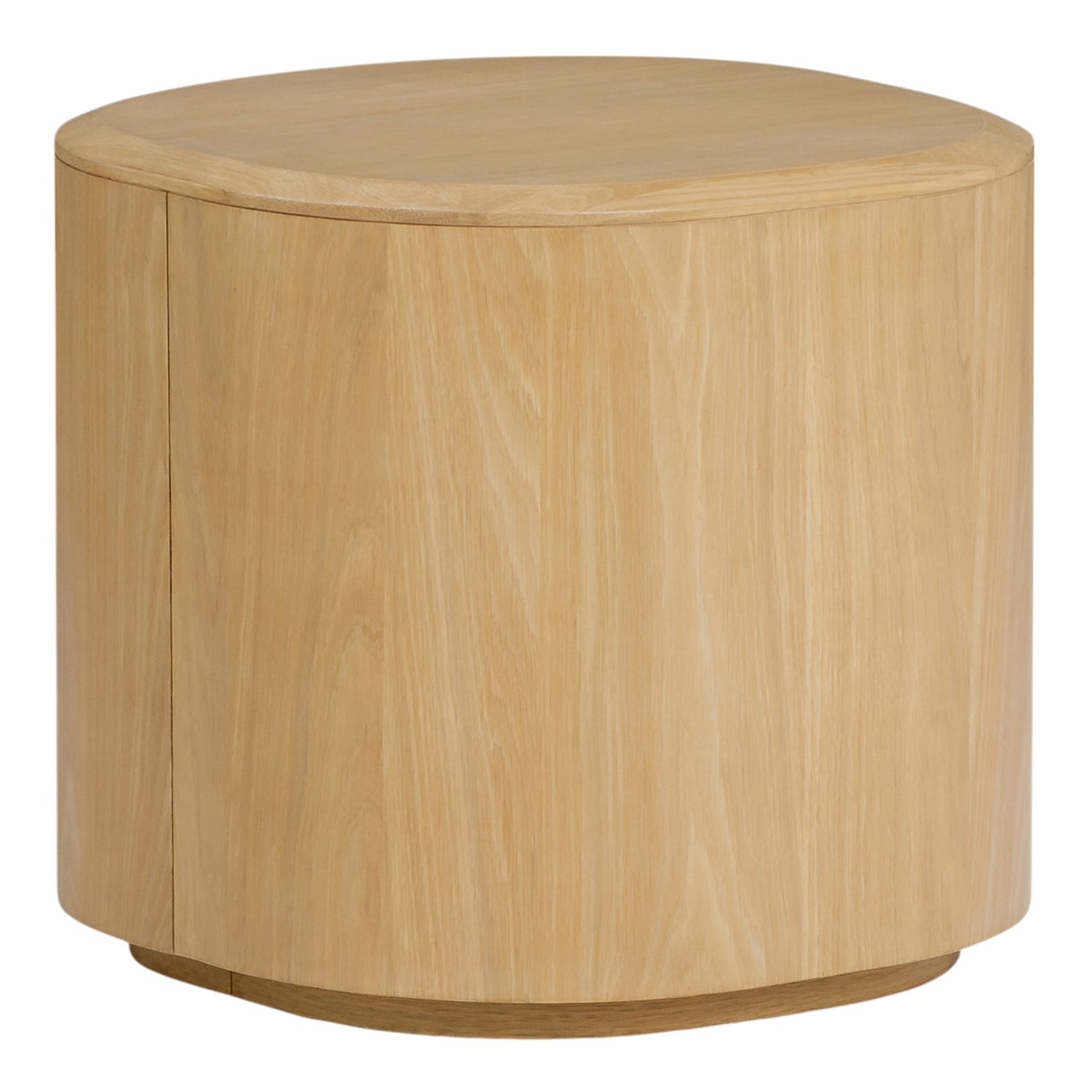 Co. House Designs Serena Light Natural Oak Side Table