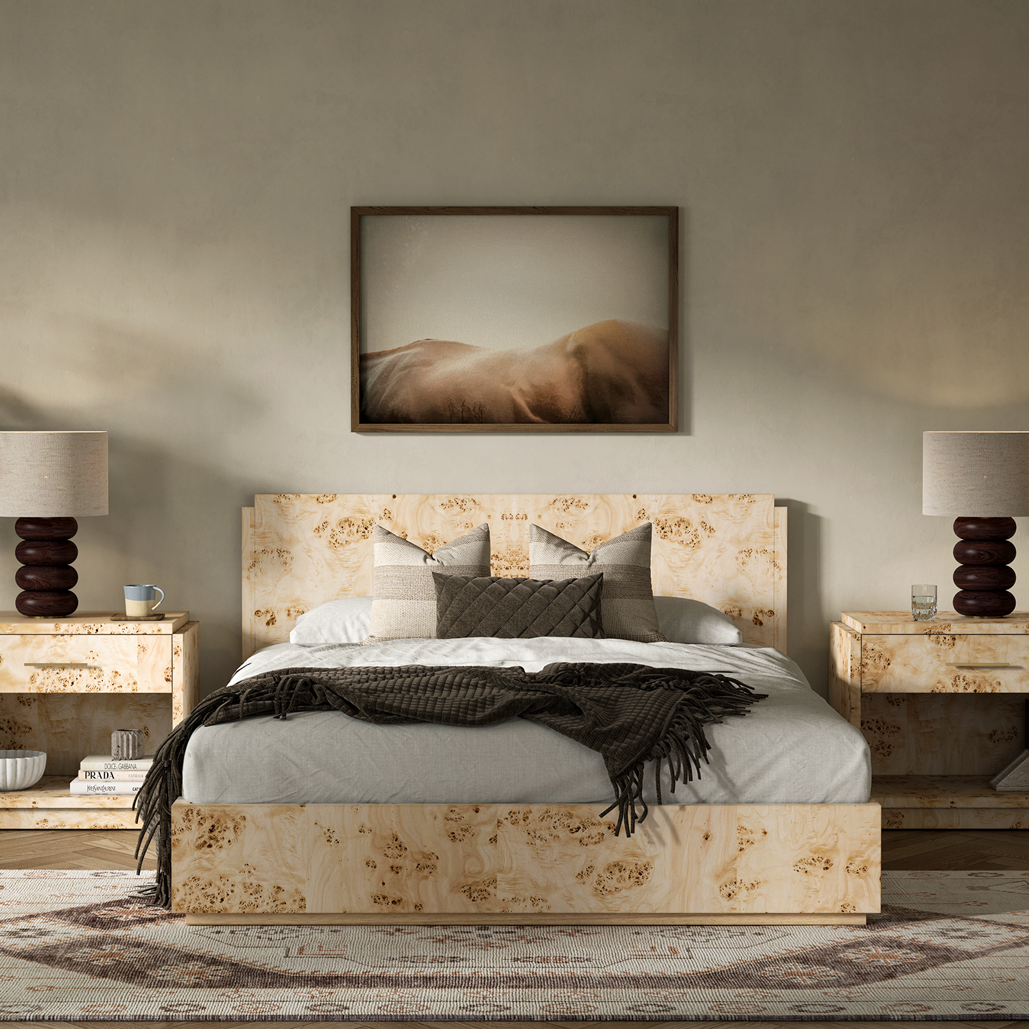 Co. House Designs Wesley Burl Light Bed