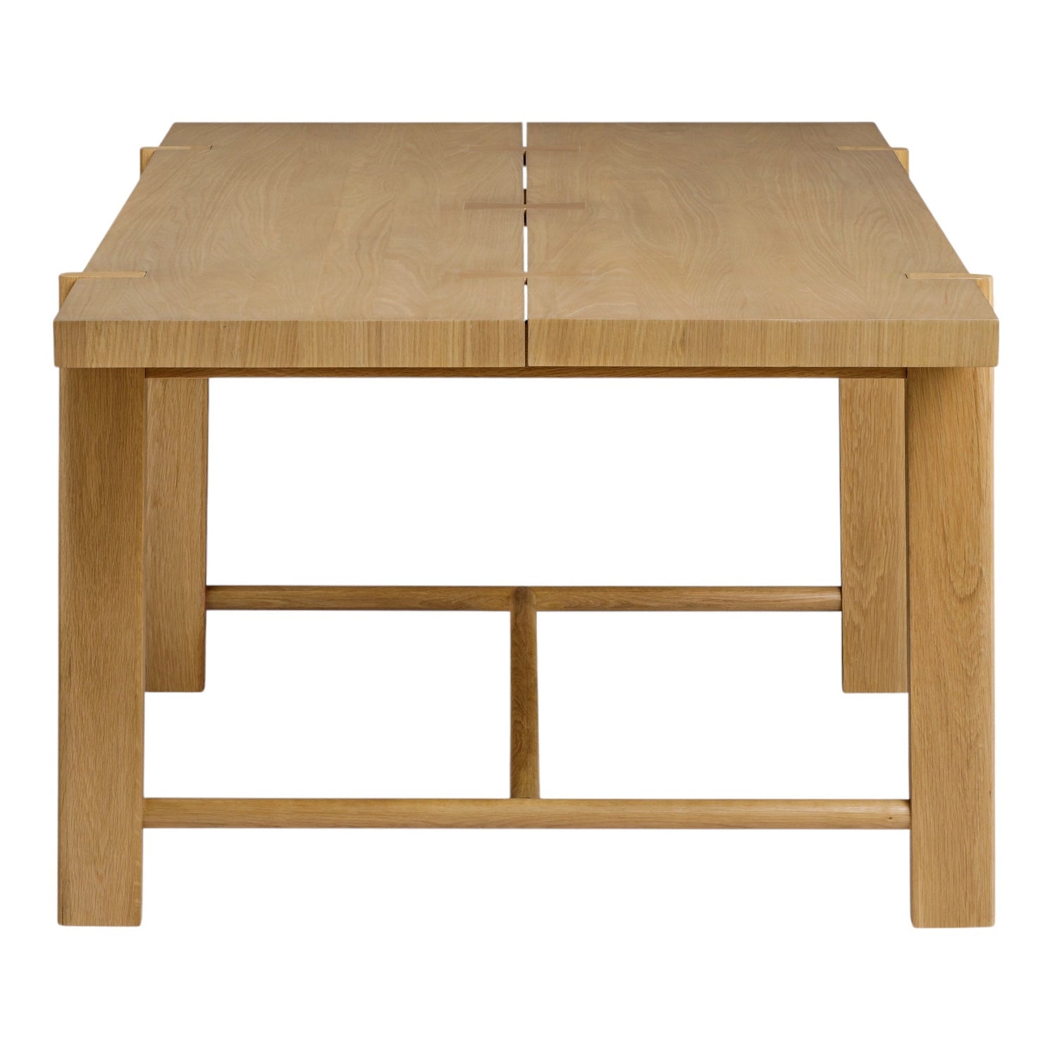 Co. House Designs Kaja Oak Light Natural Dining Table