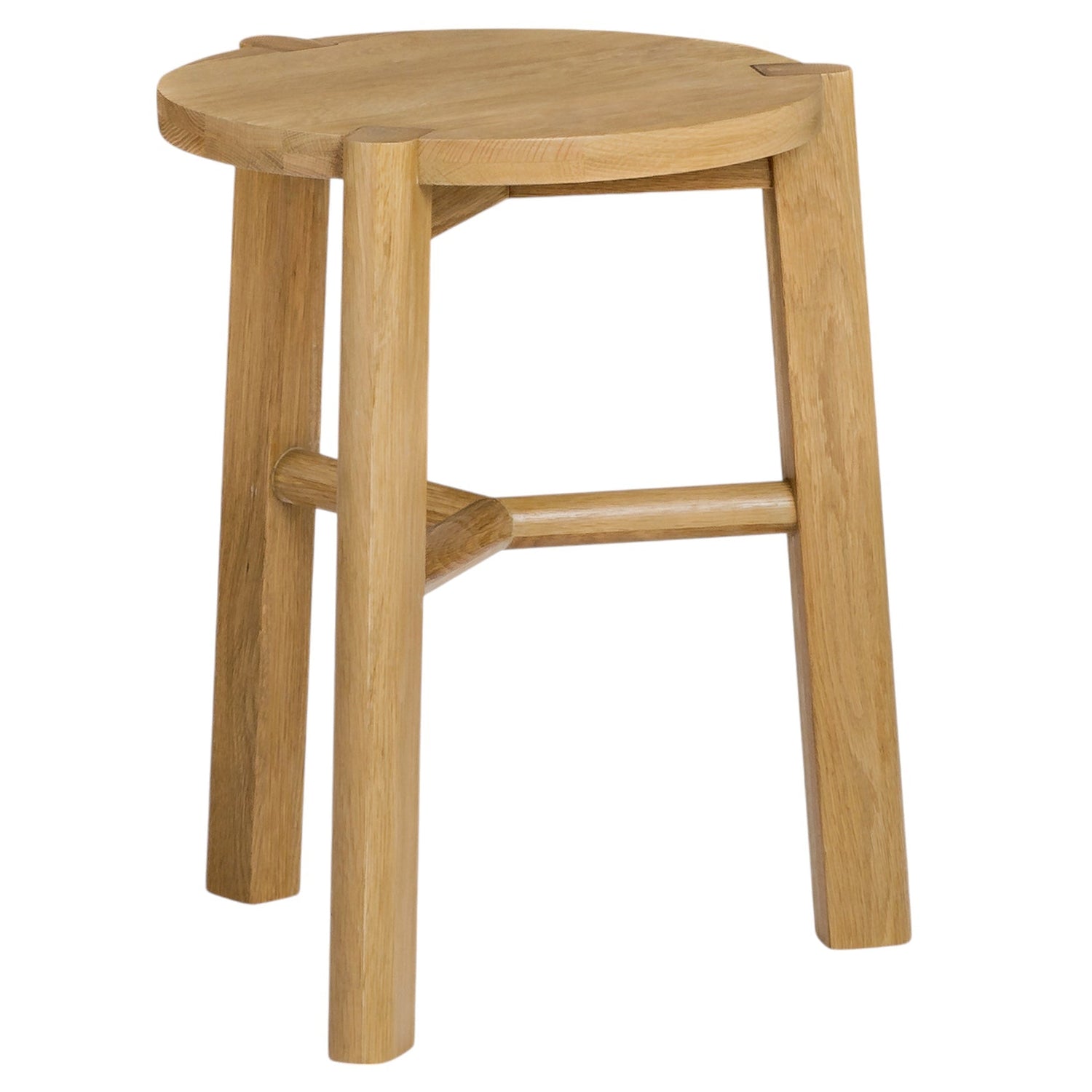 Co. House Designs Kaja Oak Light Natural Side Table
