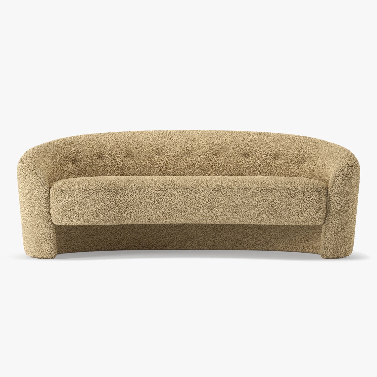 Button Atelier x Co. House Designs The Button Latte Sofa