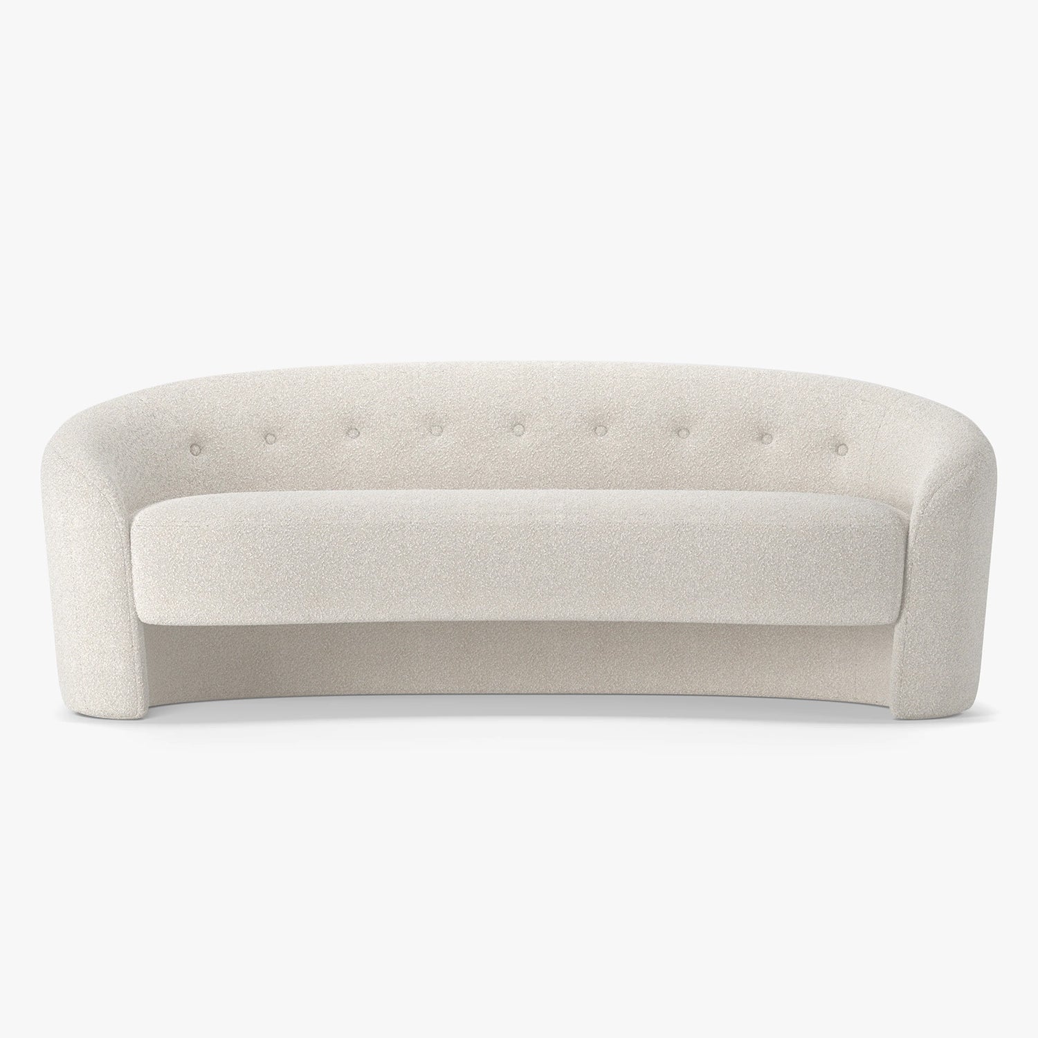 Button Atelier x Co. House Designs The Button Ivory Sofa