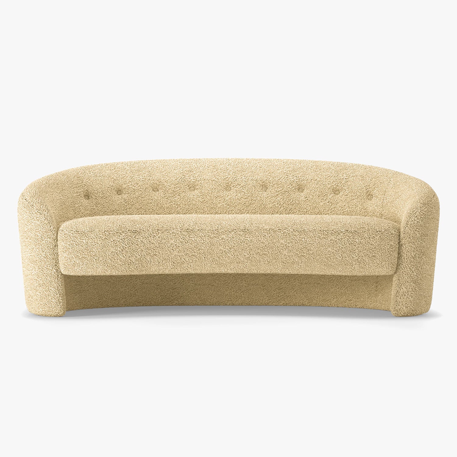 Button Atelier x Co. House Designs The Button Cream Ivory Sofa