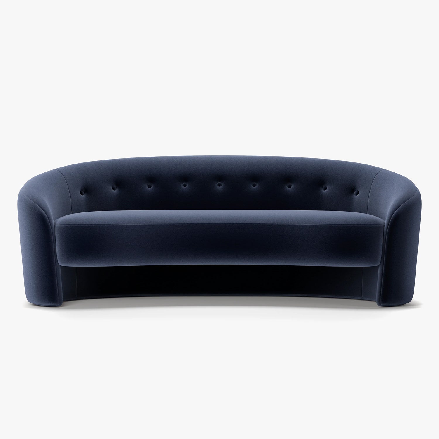 Button Atelier x Co. House Designs The Button Indigo Sofa
