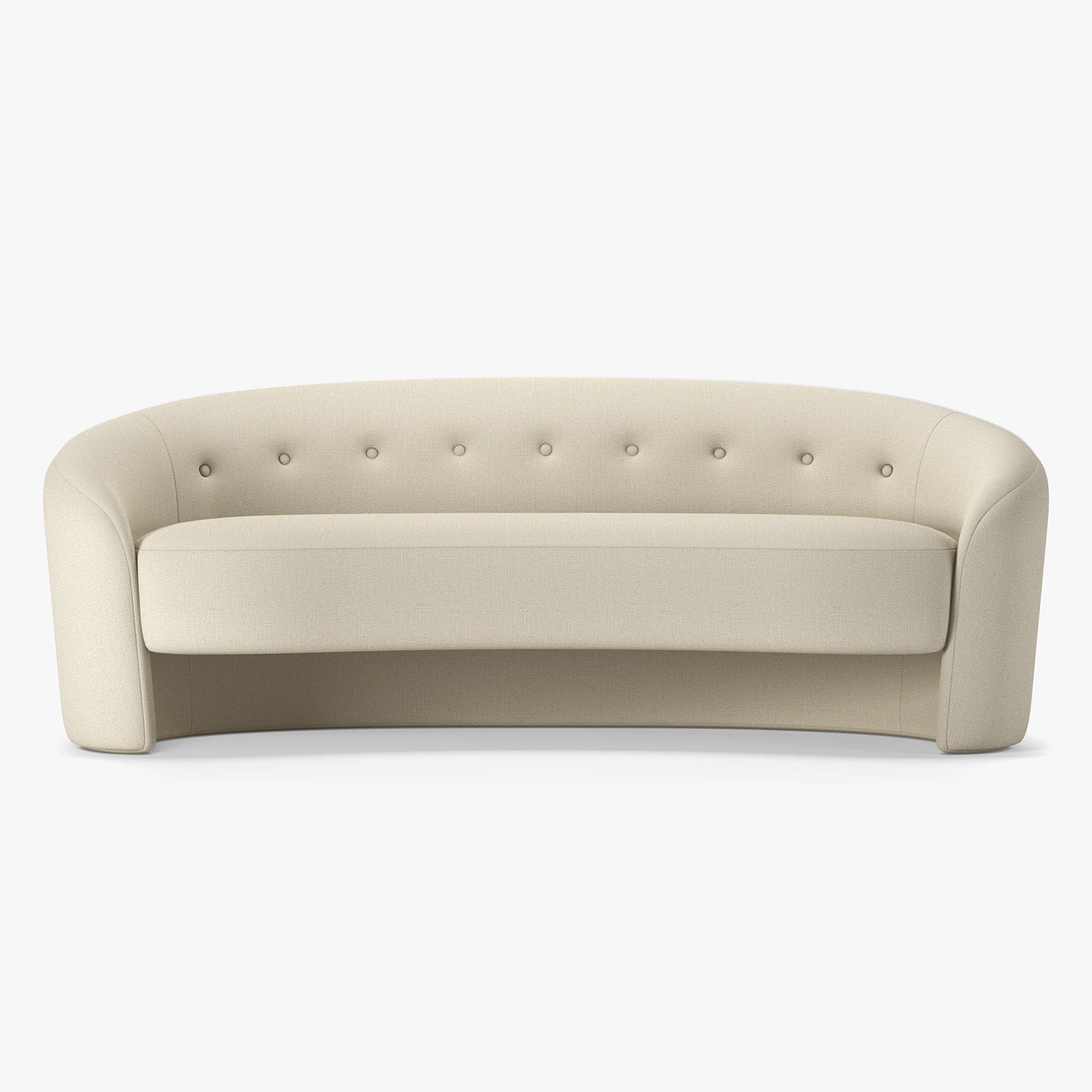 Button Atelier x Co. House Designs The Button Natural Sofa