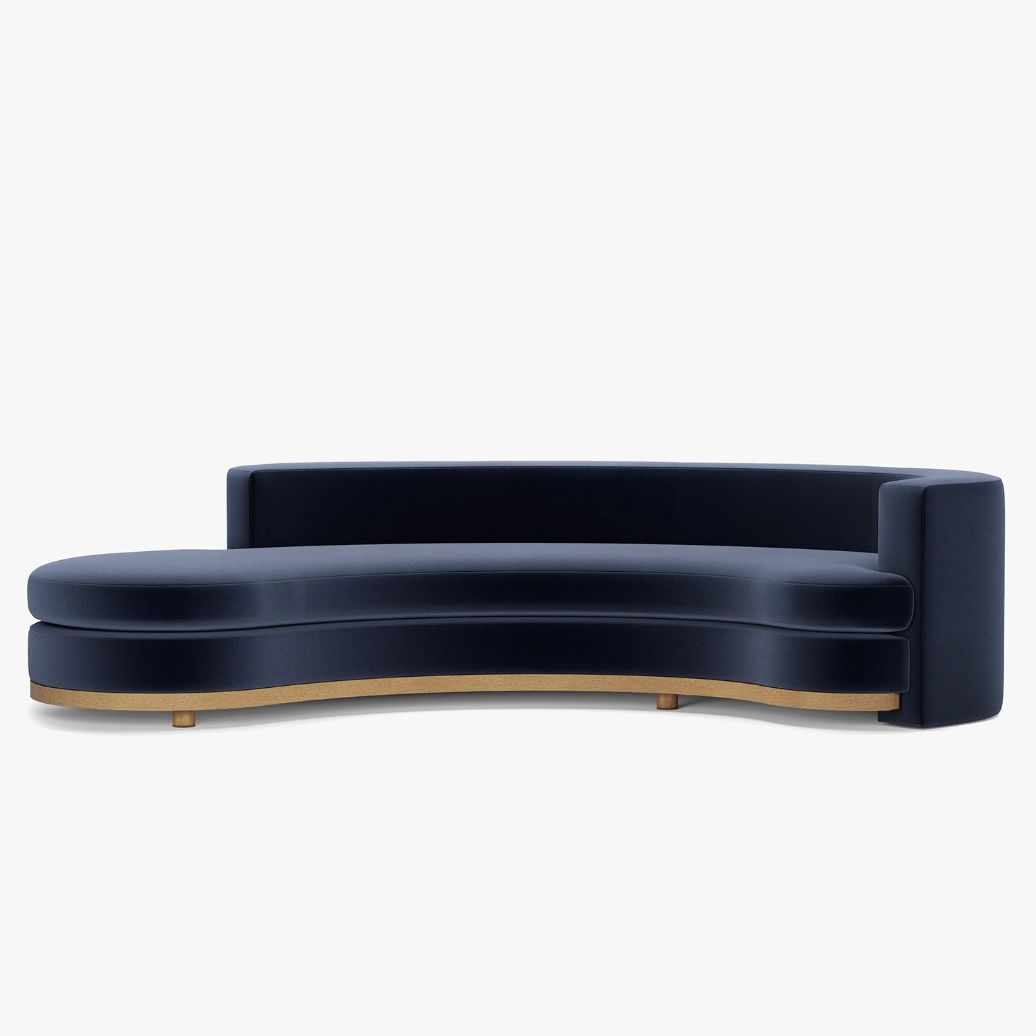 Button Atelier x Co. House Designs Jenson Indigo Chaise