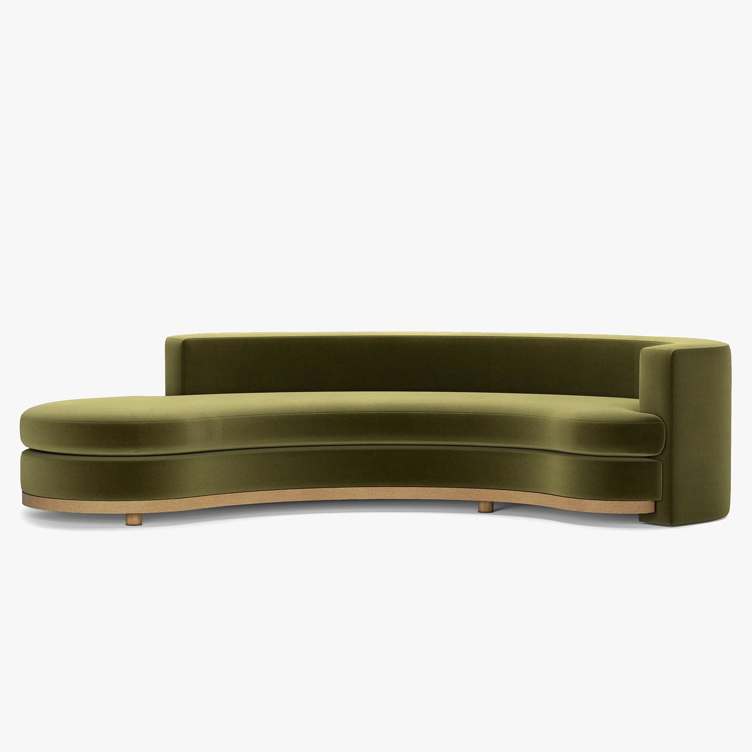 Button Atelier x Co. House Designs Jenson Lichen Chaise