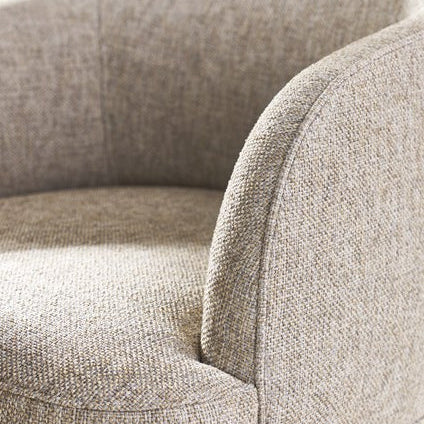 Vanguard Furniture Grandhaven Karmel Sandstone Fabric/Flaxen Stone Dining Arm Chair