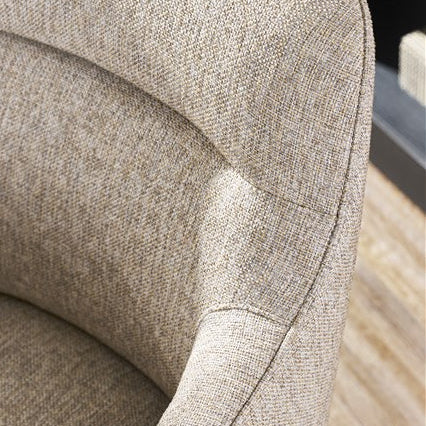 Vanguard Furniture Grandhaven Karmel Sandstone Fabric/Flaxen Stone Dining Arm Chair