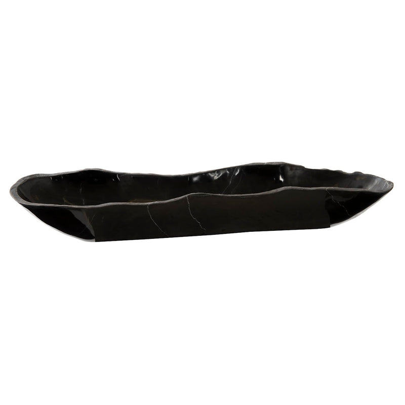 Phillips Collection Aragonite Canoe Bowl