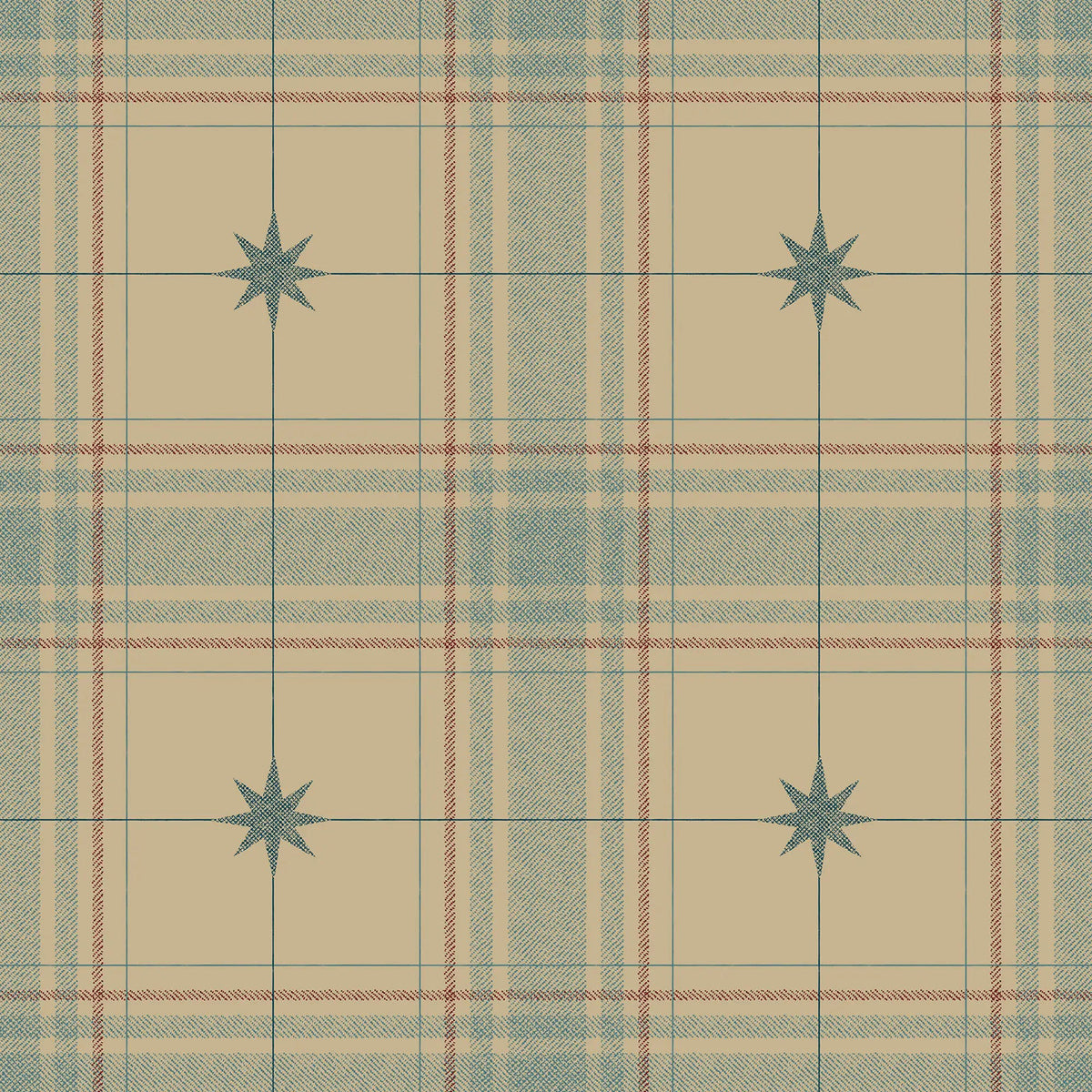 Mitchell Black Mariners Grid Wallpaper