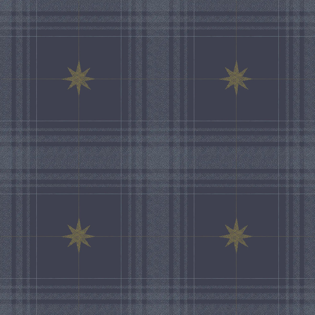 Mitchell Black Mariners Grid Wallpaper