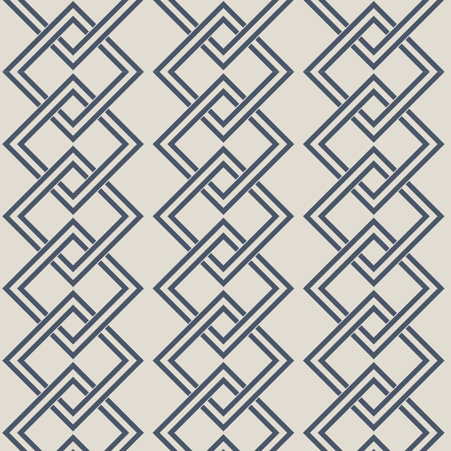 Mitchell Black Mod Block Wallpaper