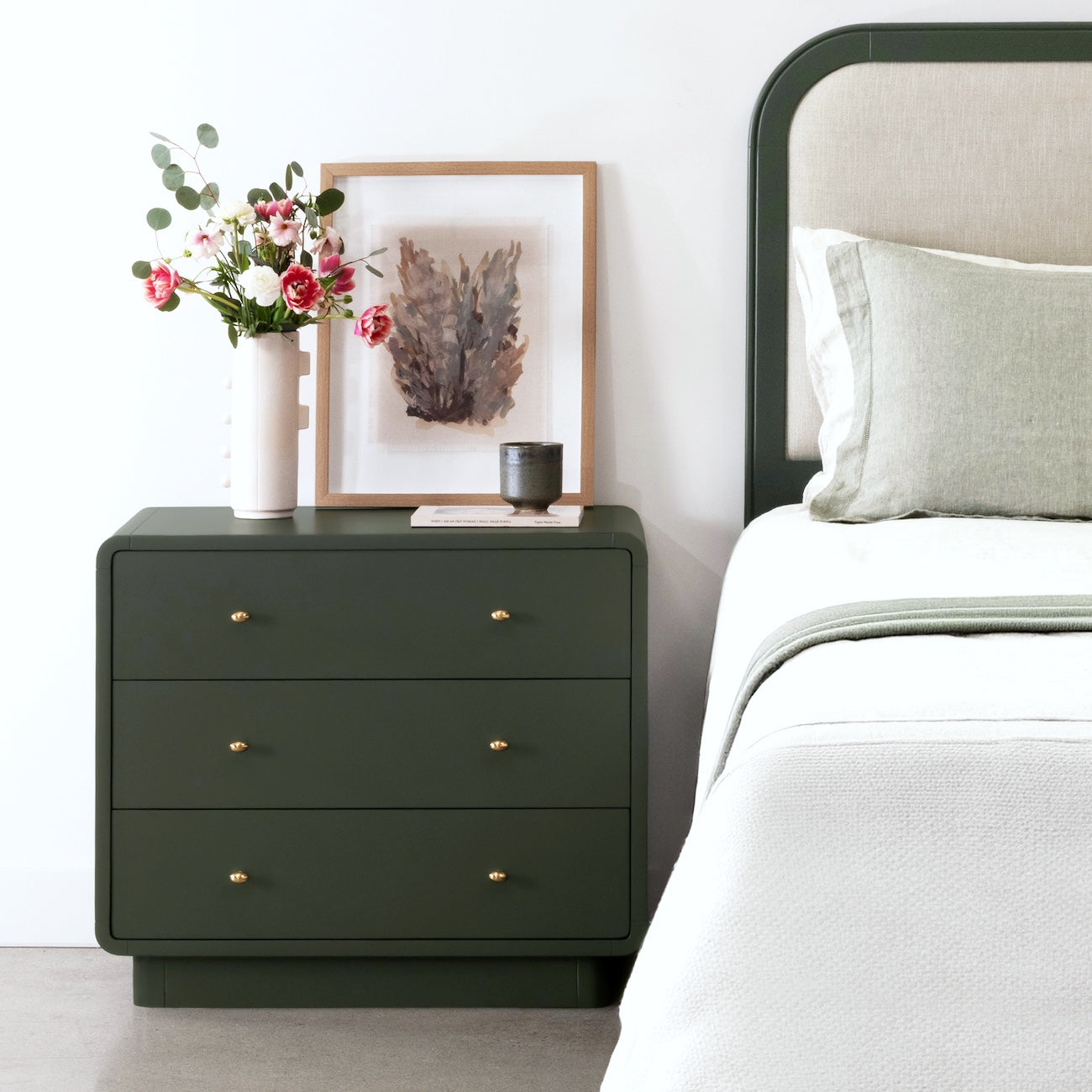 Redford House Morgan Nightstand Set of 2