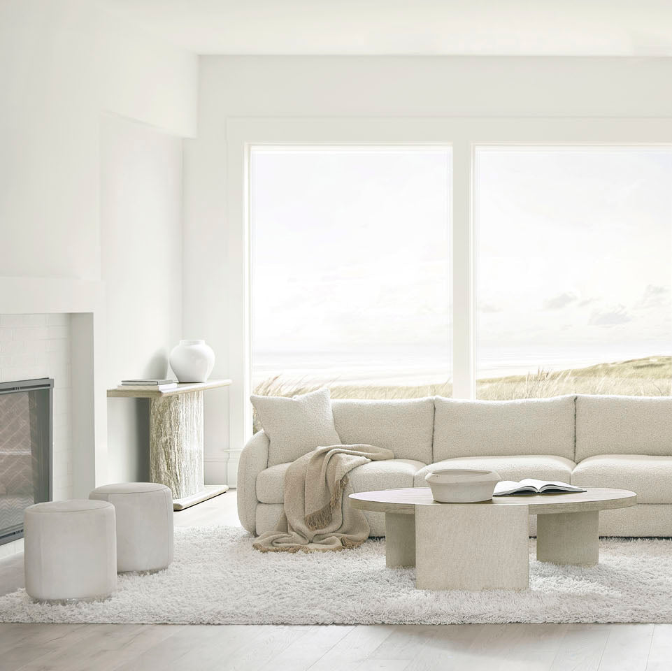 Bernhardt Interiors Ash Ottoman