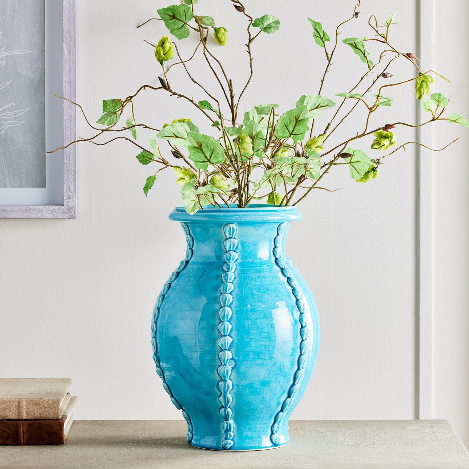 Positano Blue Vase