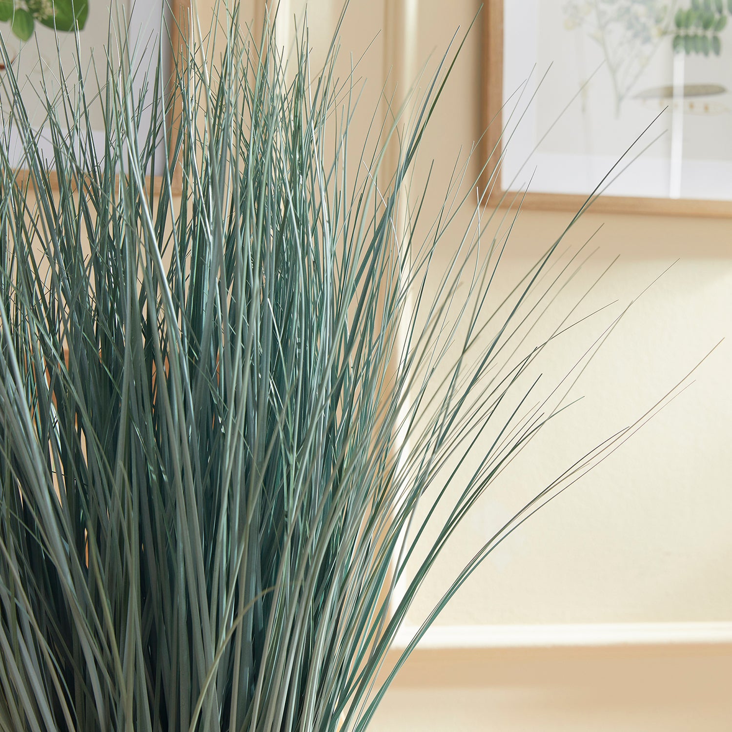 Blue Oat Grass Drop-In Faux Plant